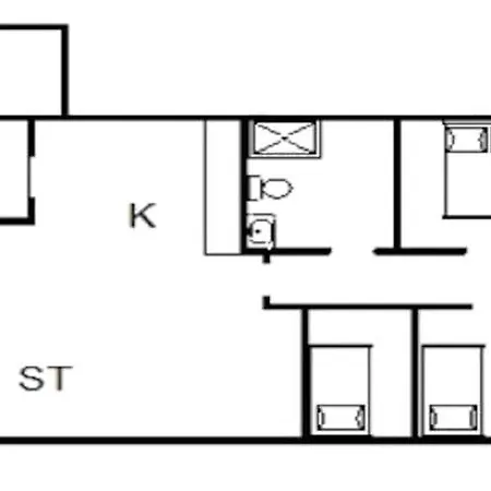 Feriehus 4 Person In